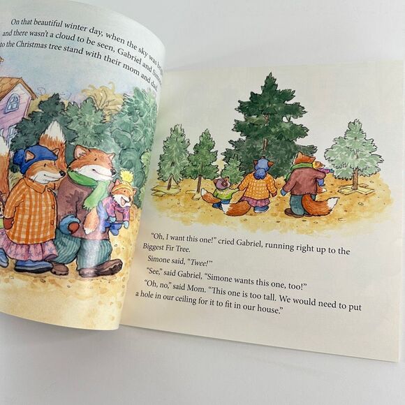 2/$6 The Littlest Christmas Tree book by R.A. Herman (Paperback) - Picture 2 of 9